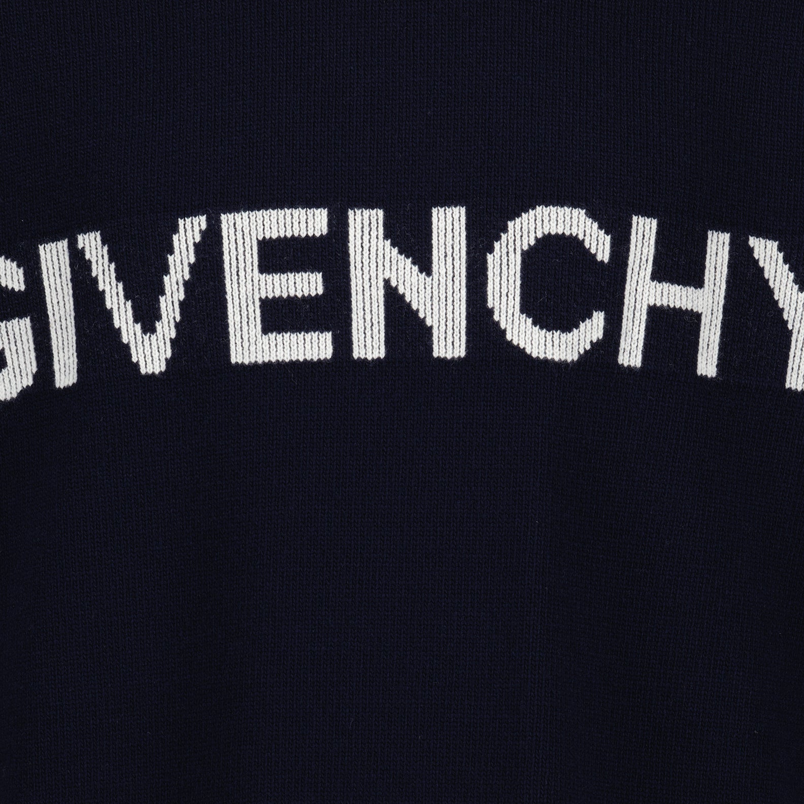 Maille Pull à logo Givenchy Bleu Homme
