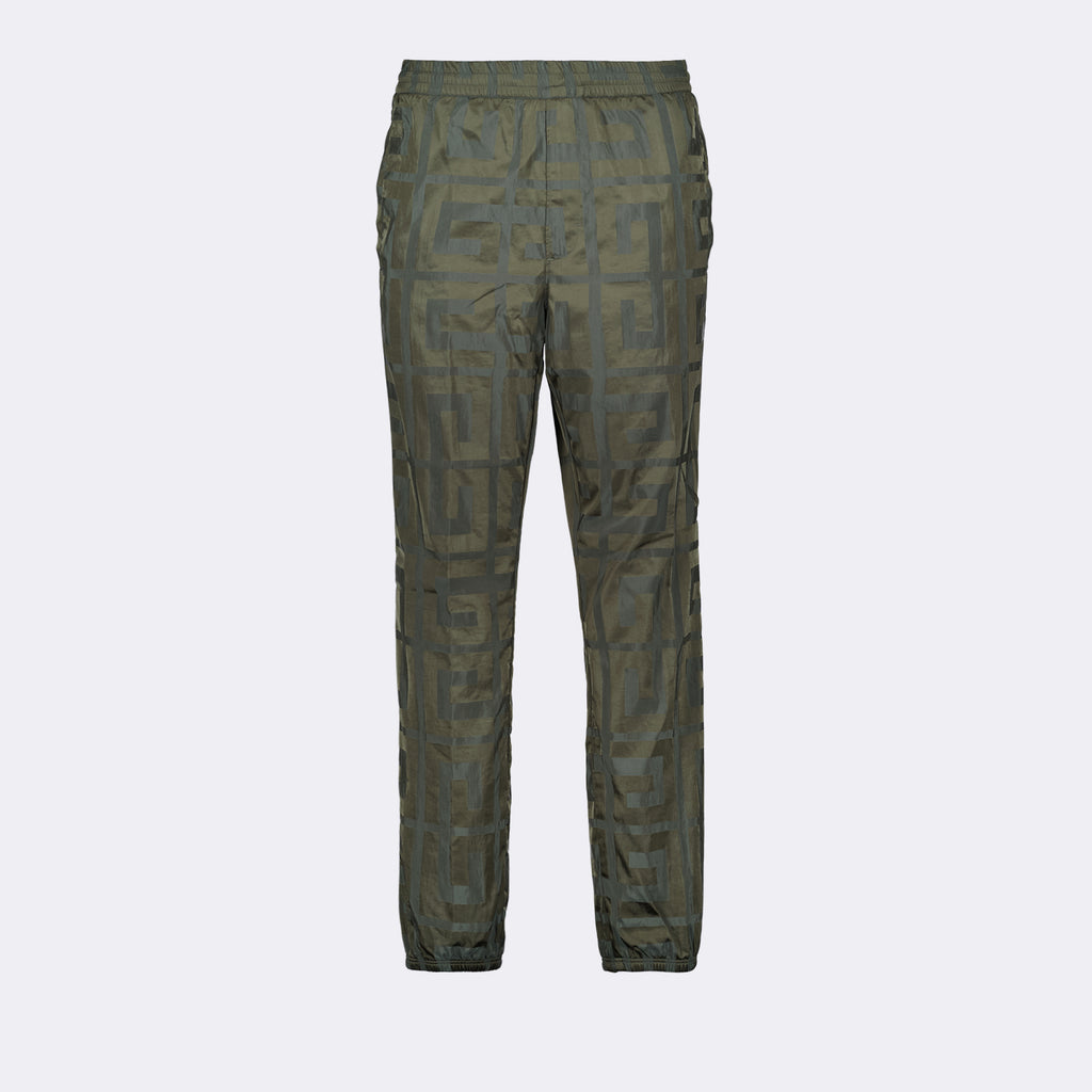 Hosen Pantalon jogging 4G Givenchy Khaki Homme