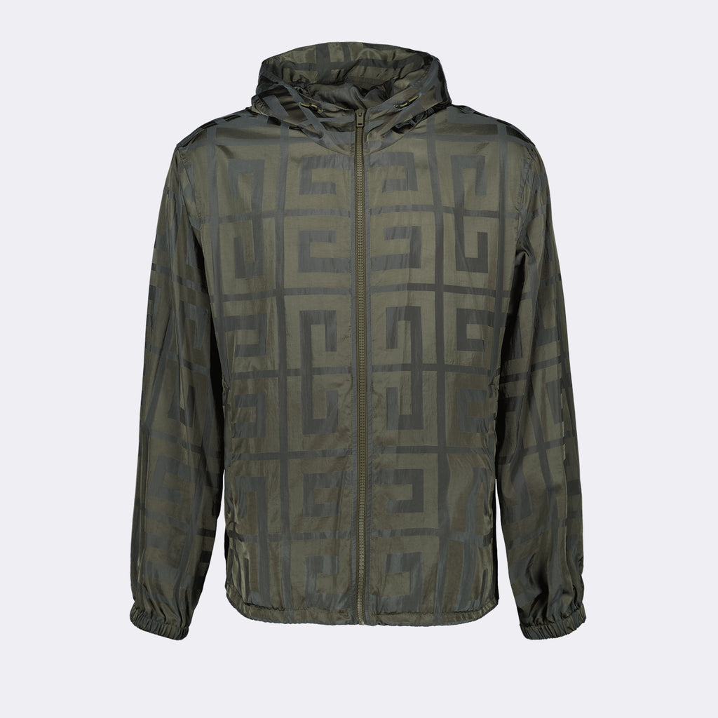 Vestes Coupe-vent 4G Givenchy Kaki Homme