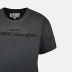 Tシャツ リバースロゴTシャツ Maison Margiela グレー 女性