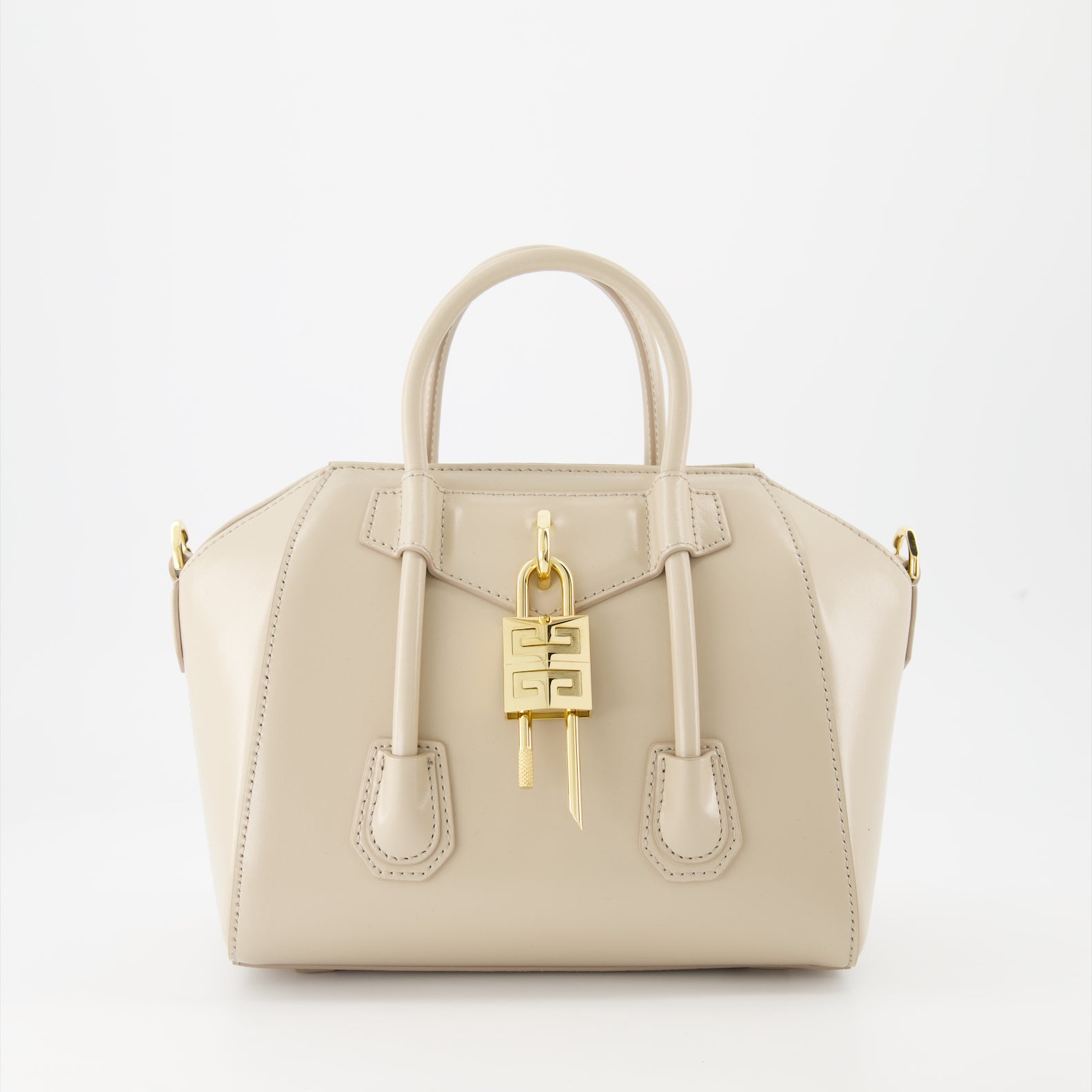 핸드백 및 숄더백 Sac Antigona Lock Givenchy 베이지 Femme