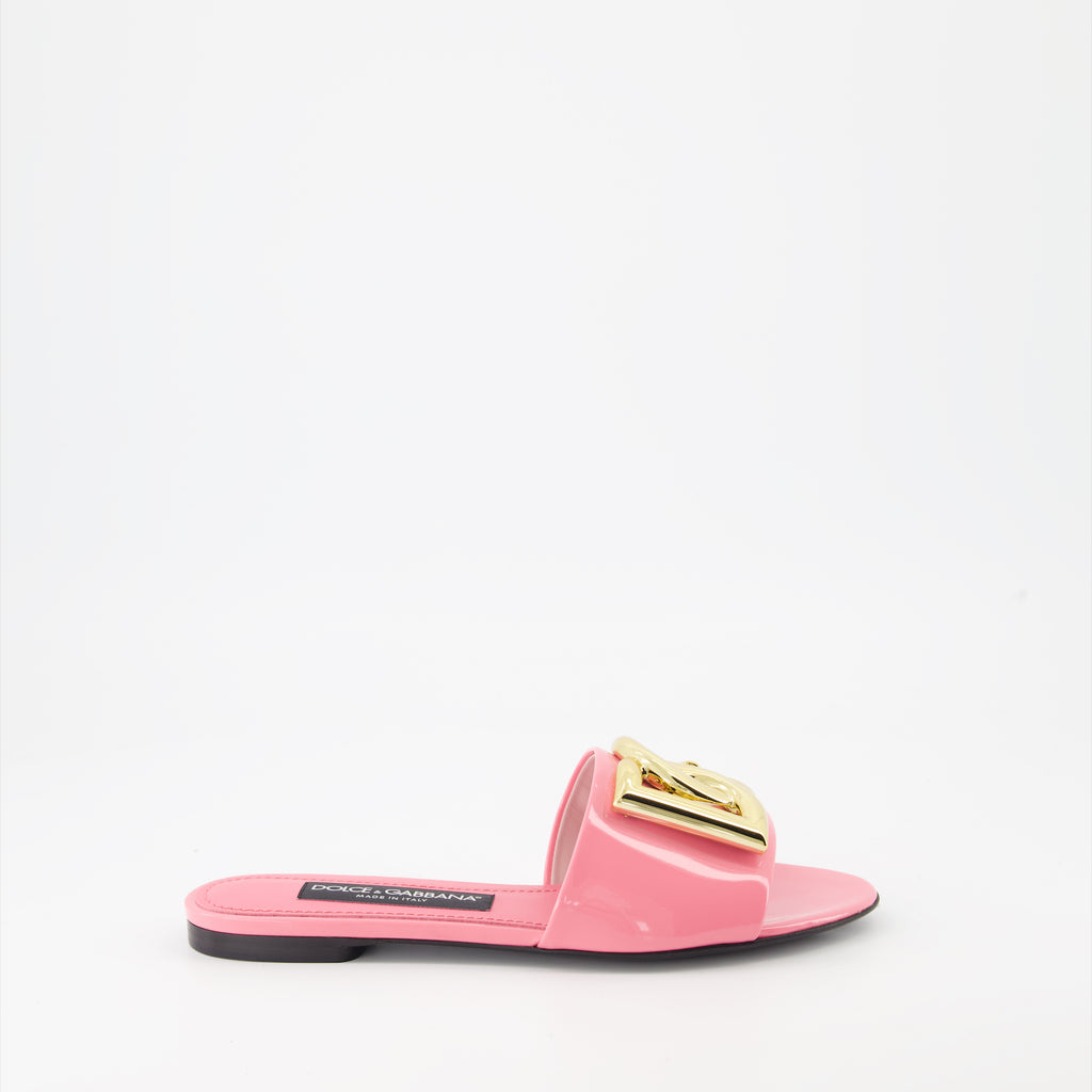 Offene schuhe Claquette DG Dolce & Gabbana Rosa Femme