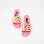 Offene schuhe Claquette DG Dolce & Gabbana Rosa Femme