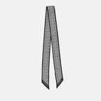 Lenços e luvas Bandeau en soie 4G Givenchy Preto Femme