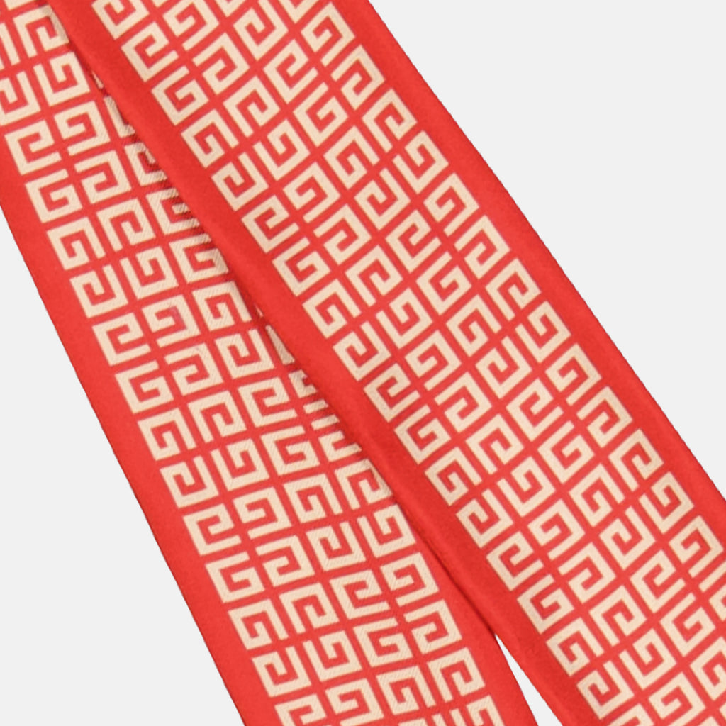 Écharpes, foulards et gants Bandeau en soie 4G Givenchy Rouge Femme