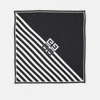 Écharpes, foulards et gants Carré de soie 4G Givenchy Noir Femme