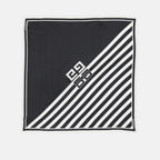 Écharpes, foulards et gants Carré de soie 4G Givenchy Noir Femme