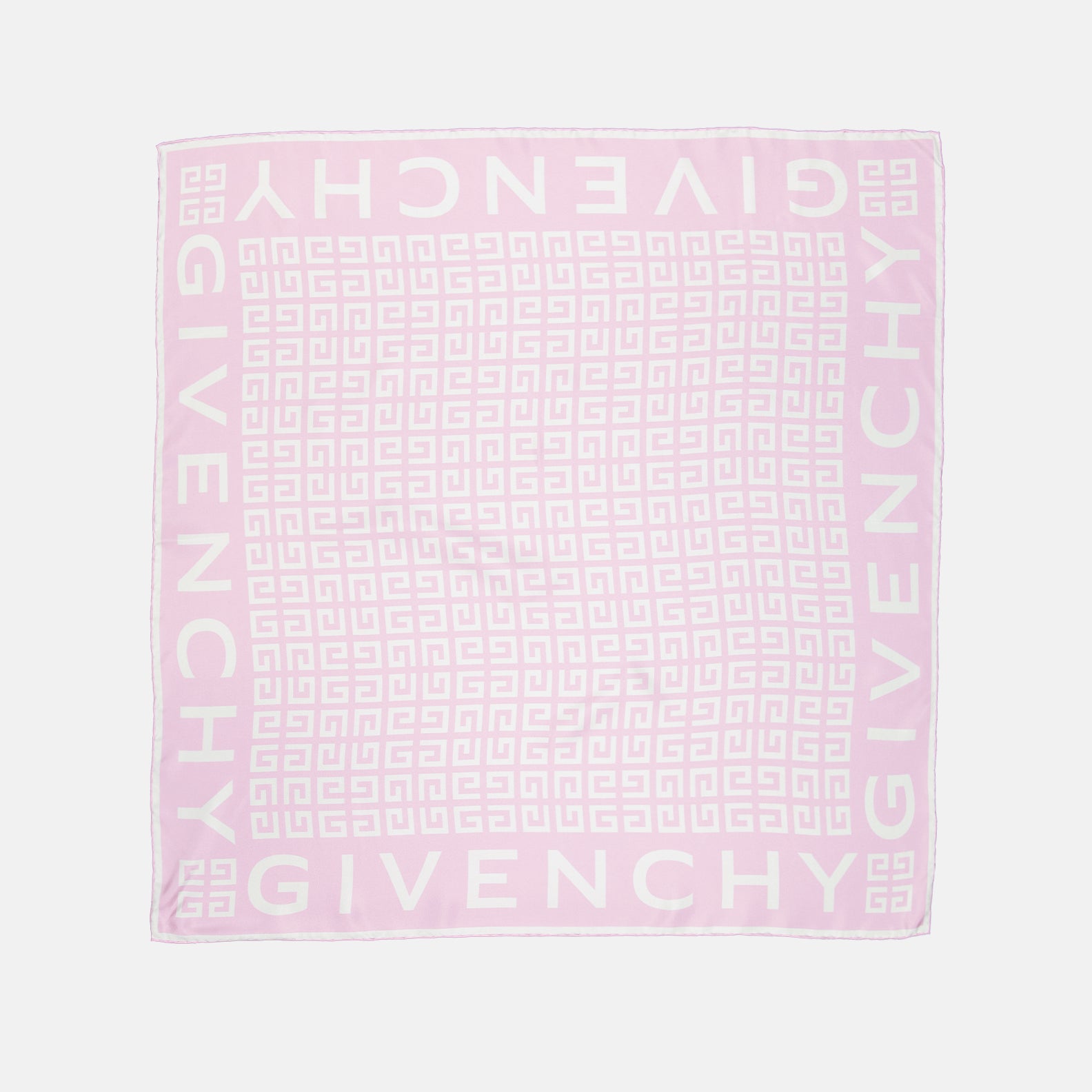 Écharpes, foulards et gants Carré de soie 4G Givenchy Rose Femme