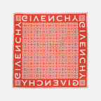 Écharpes, foulards et gants Carré de soie 4G Givenchy Rouge Femme