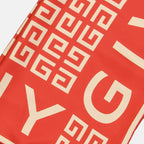 Écharpes, foulards et gants Carré de soie 4G Givenchy Rouge Femme