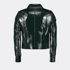 Jaquetas Reedição de Casaco de Vinil Courrèges Verde Homens