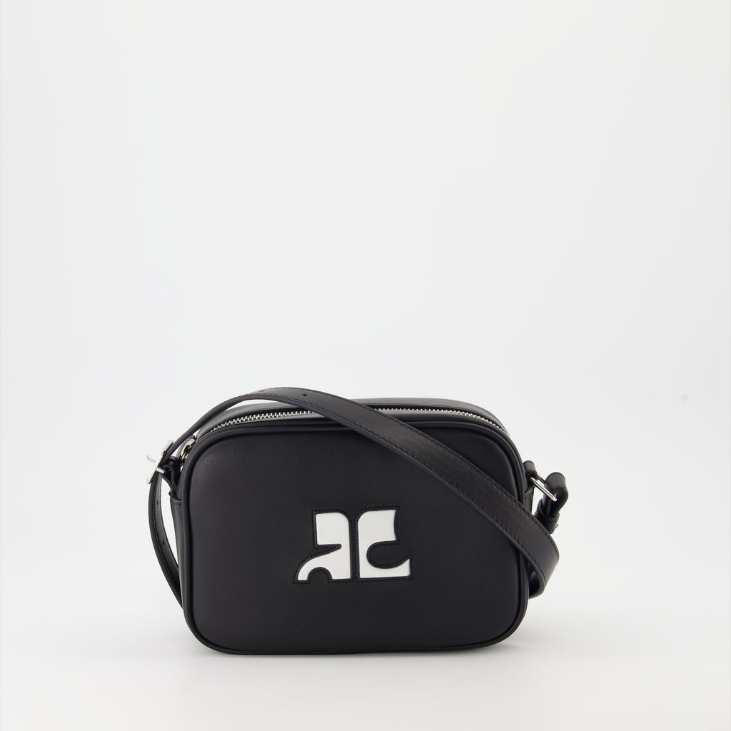 Borse a tracolla Borsa Camera Reissue Courrèges Nero Homme