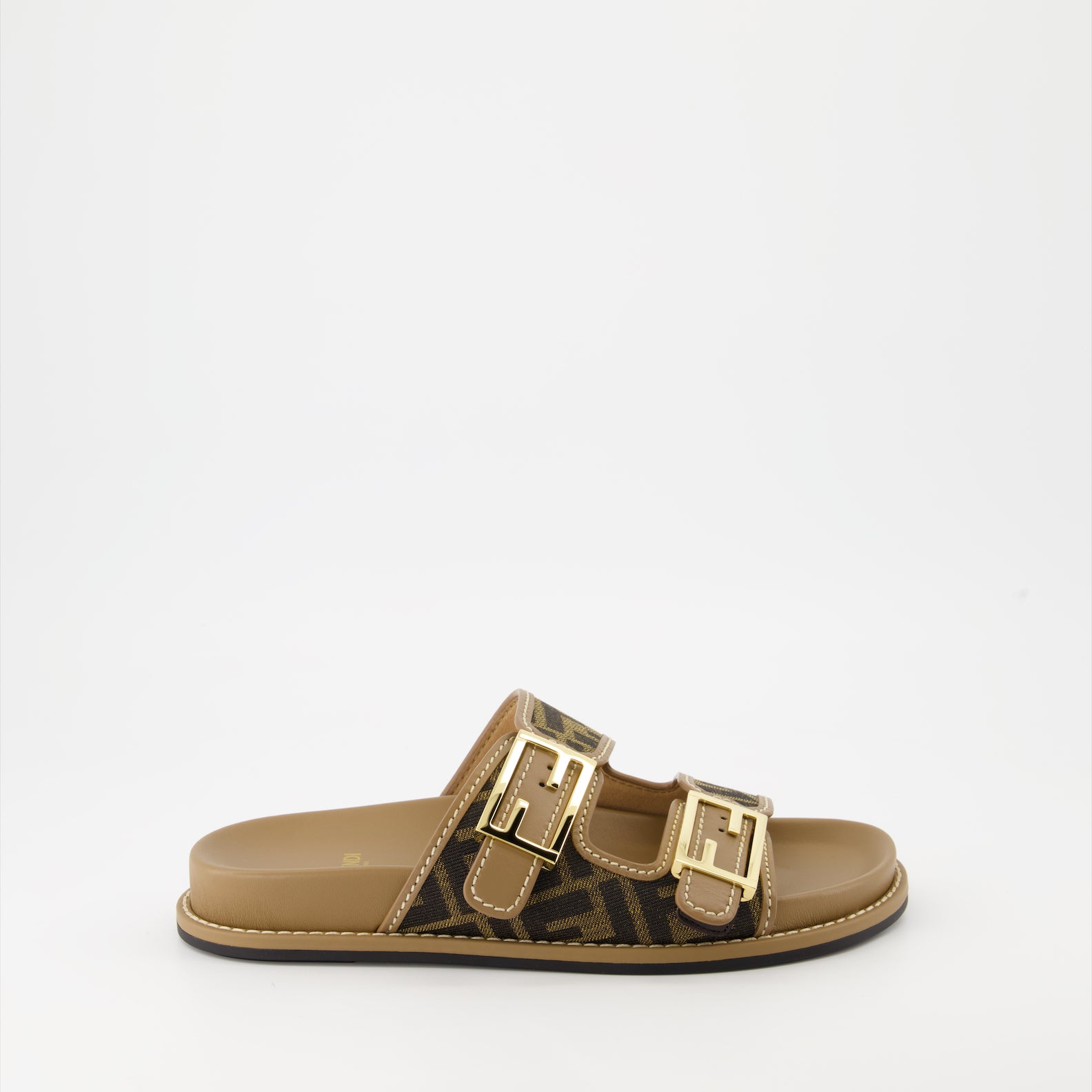 Sandales Fendi Feel en jacquard