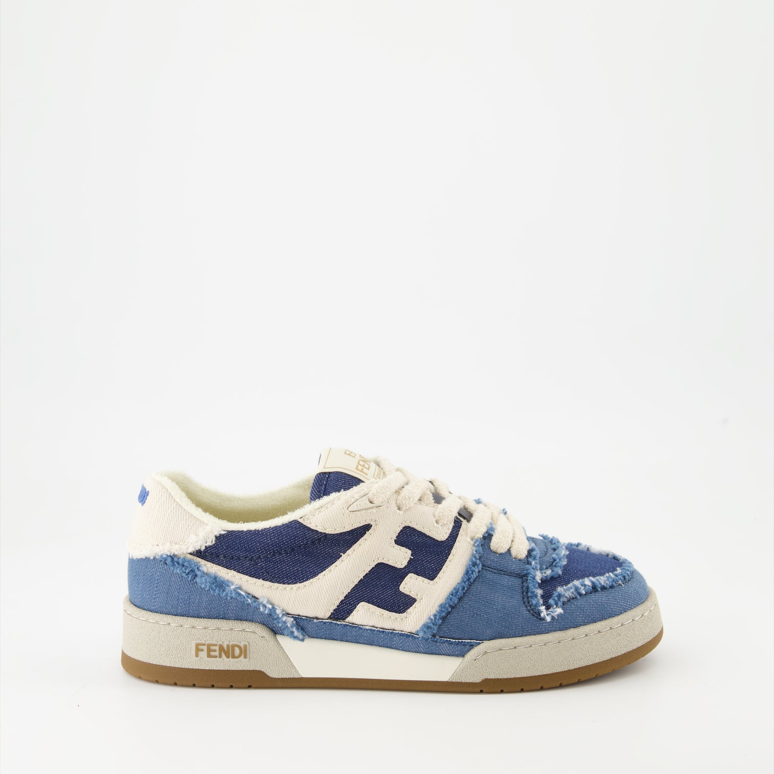 Baskets Baskets Fendi Match Fendi Bleu Femme