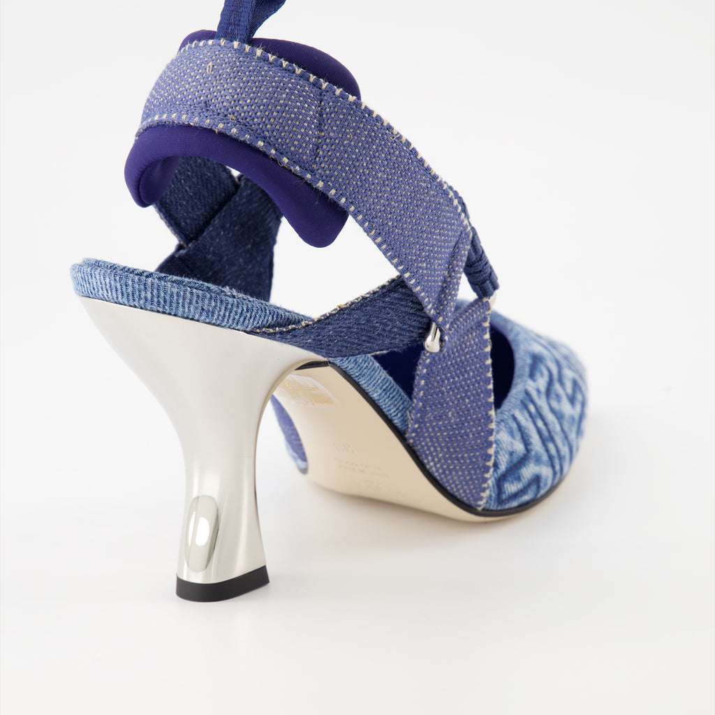 Escarpins Escarpins Colibrì Fendi Bleu Femme