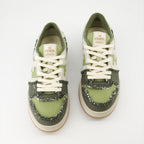 Baskets Baskets Fendi Match Fendi Vert Homme