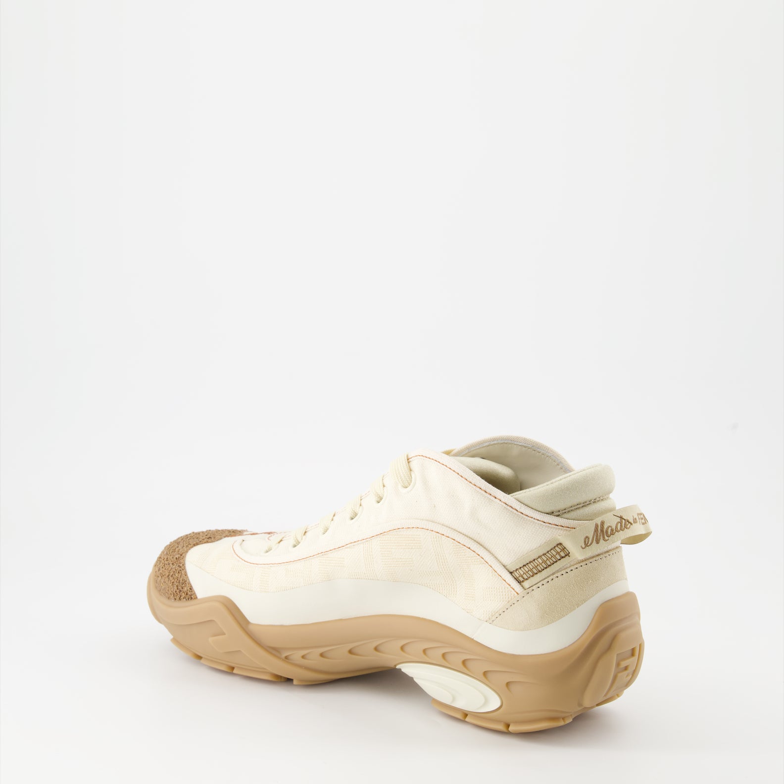 Baskets Baskets Fendi Lab Fendi Beige Homme