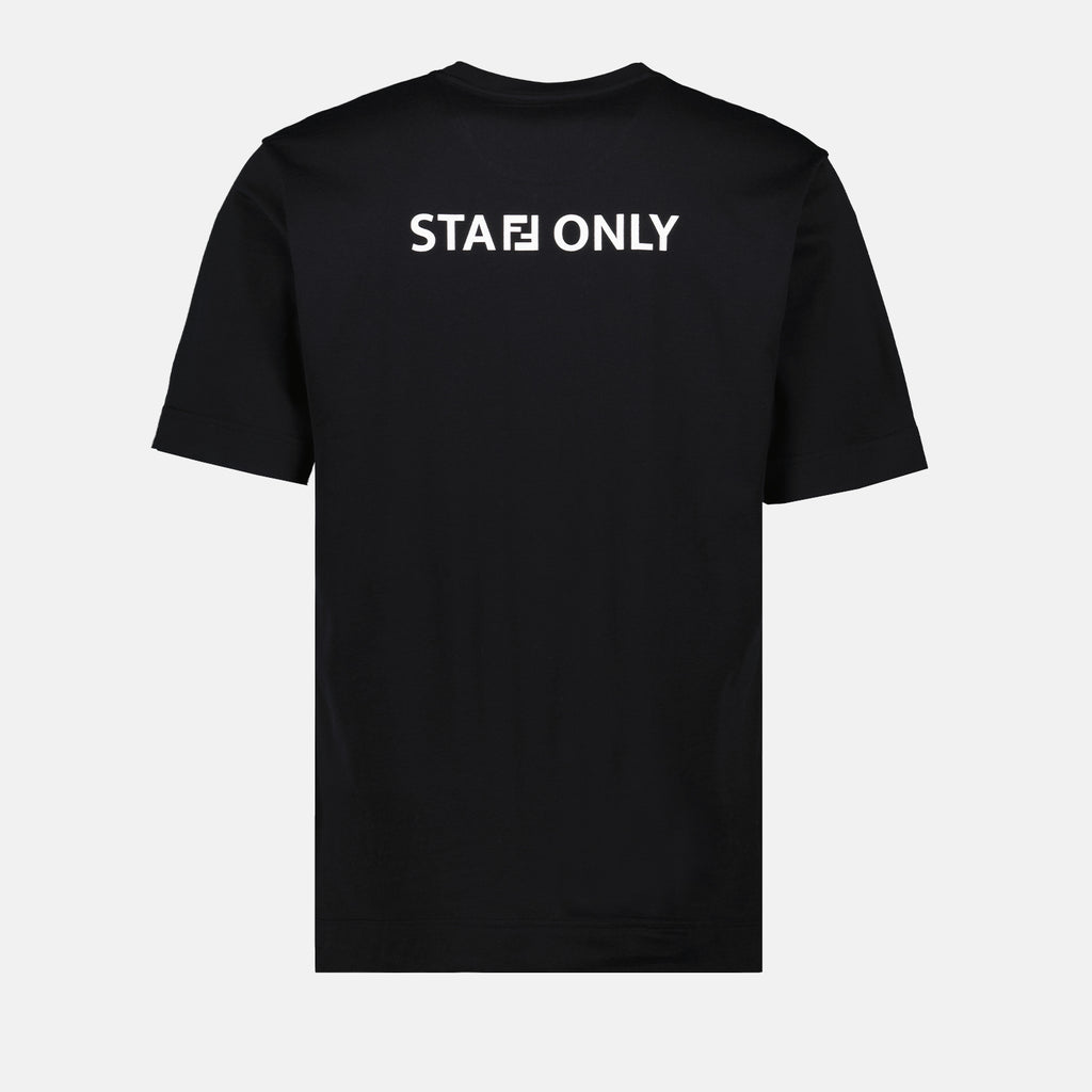 T-shirts T-shirt Staff Only Fendi Noir Homme
