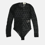 Tops Body FF en dentelle Fendi Black Femme