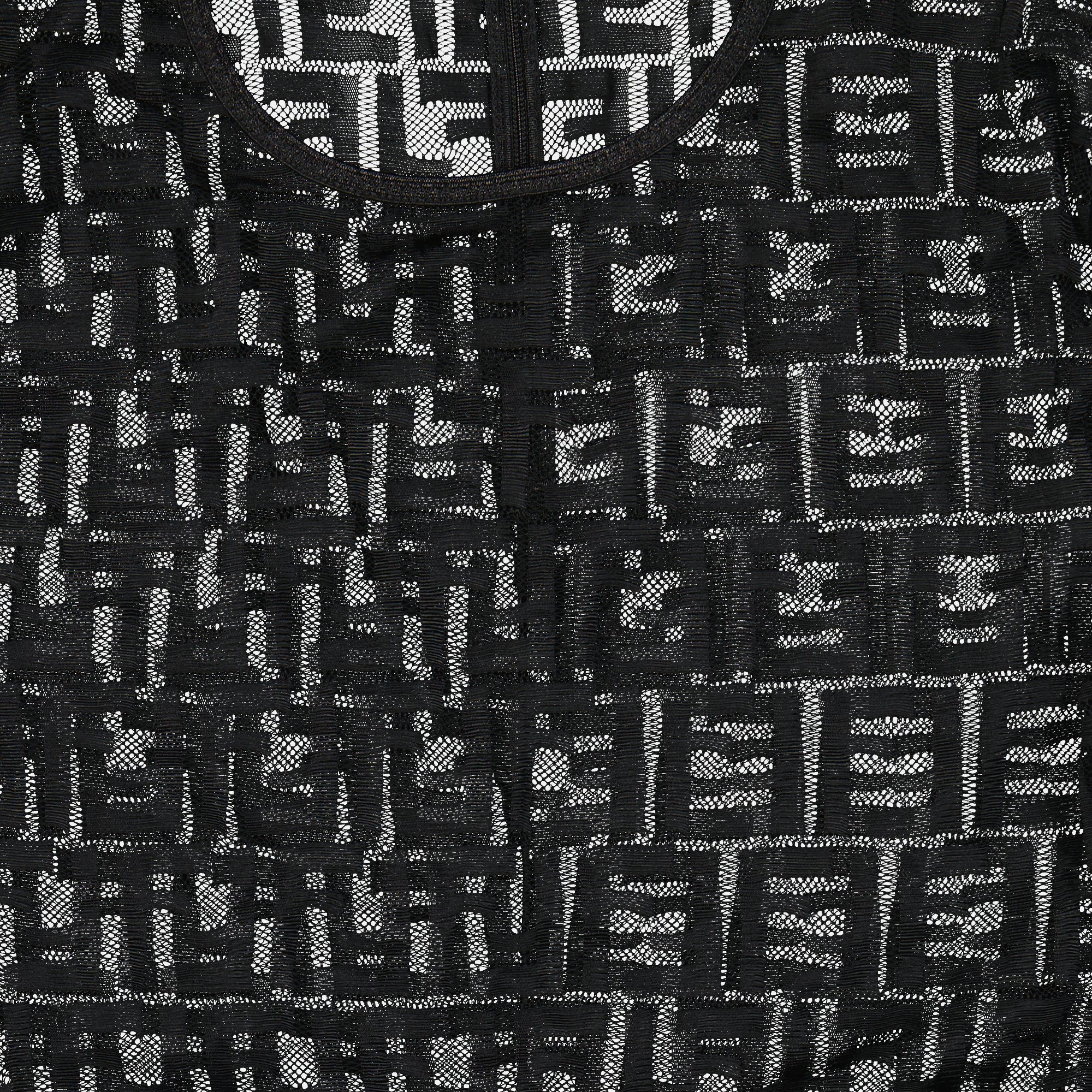 Tops Body FF en dentelle Fendi Black Femme