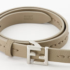 Cintos Ceinture FF Fendi Bege Femme