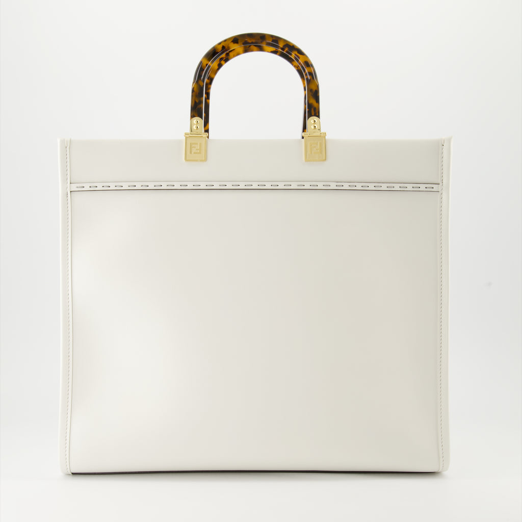 Bolsas tote Sac cabas Sunshine Fendi Branco Femme