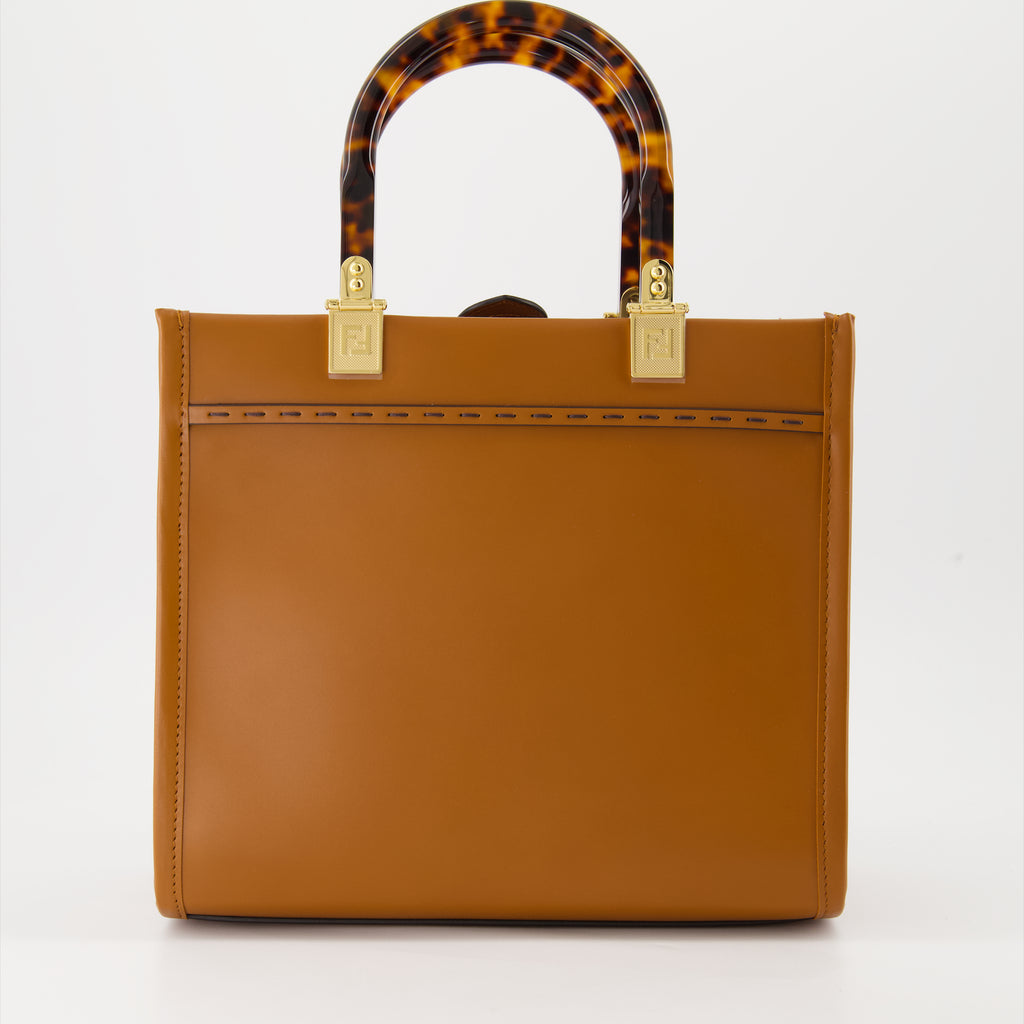 Sacs cabas Sac cabas Sunshine Fendi Marron Femme