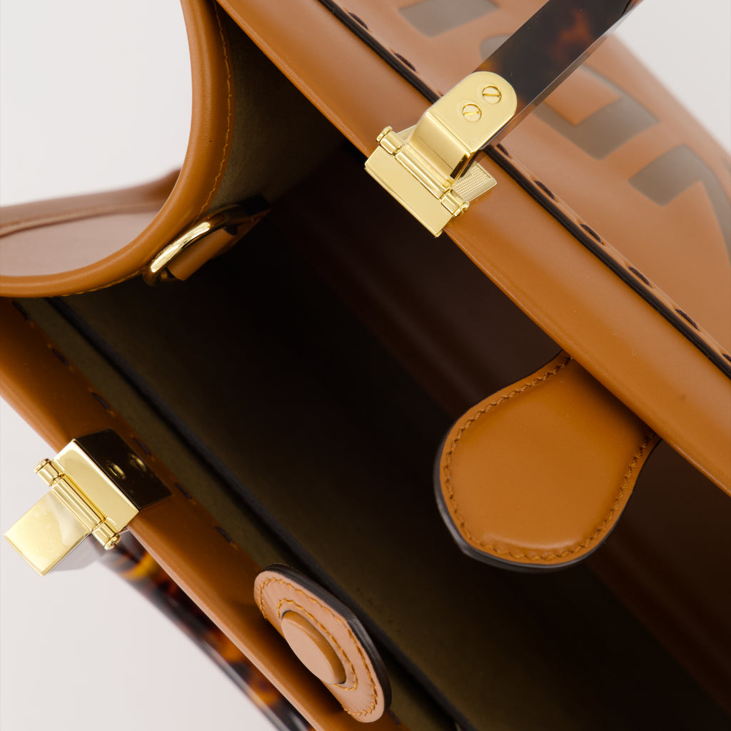 Sacs cabas Sac cabas Sunshine Fendi Marron Femme
