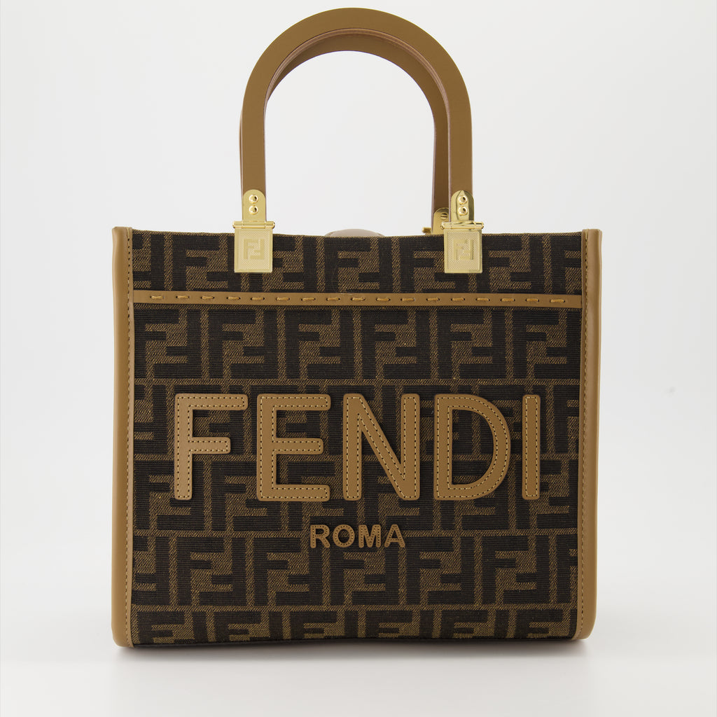 Tote bags Sac Sunshine Fendi Braun Femme