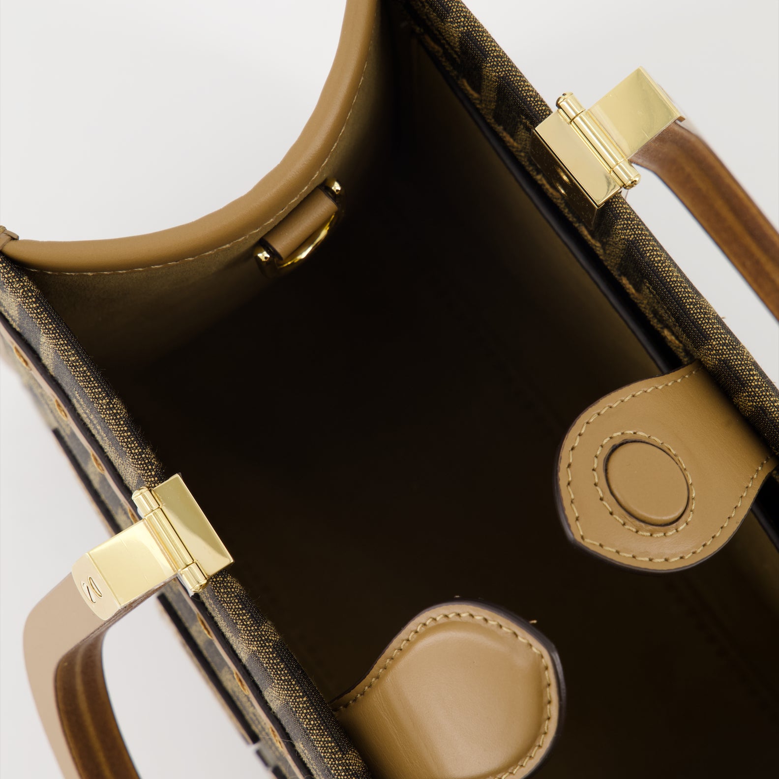 Tote bags Sac Sunshine Fendi Braun Femme