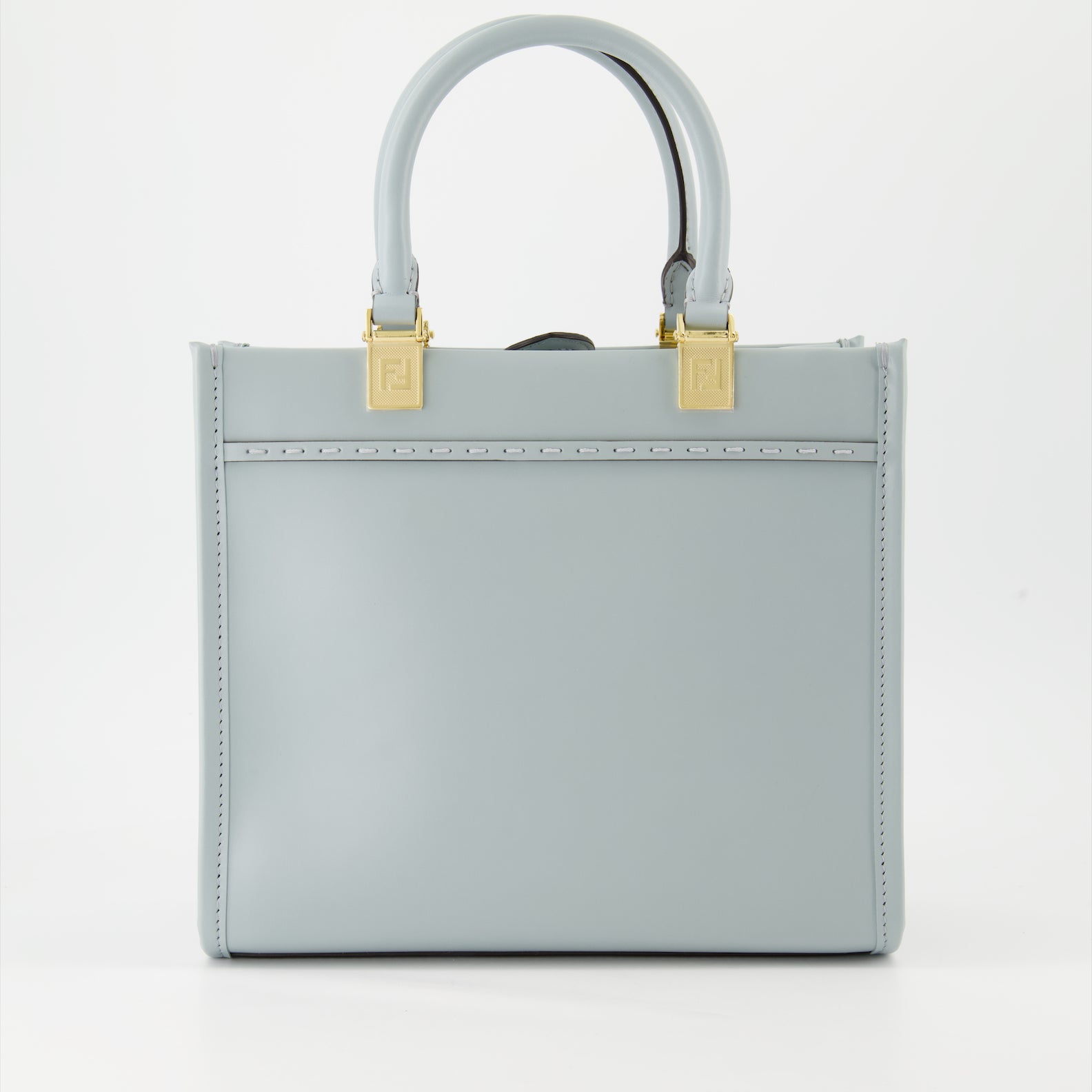 Borse tote Sac cabas Sunshine Fendi Blu Femme