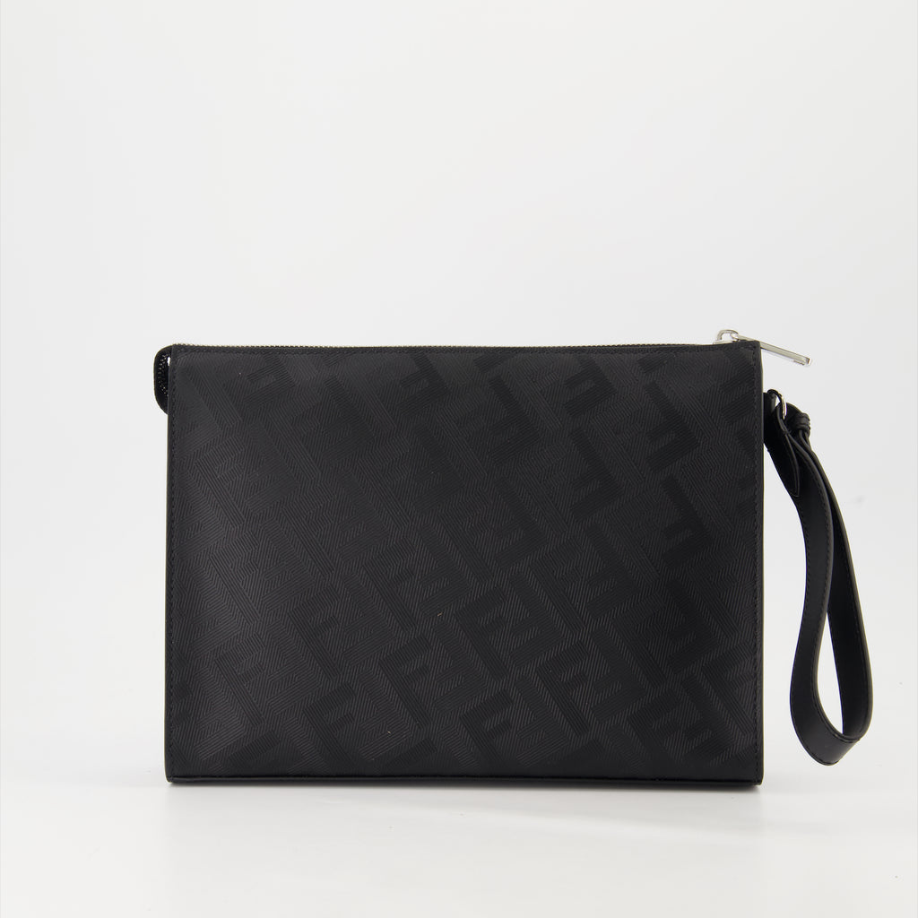 Taschen Pochette Fendi Shadow Diagonal Fendi Schwarz Homme