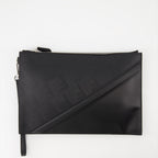 Pouches Pochette Fendi Shadow Diagonal Fendi Black Homme