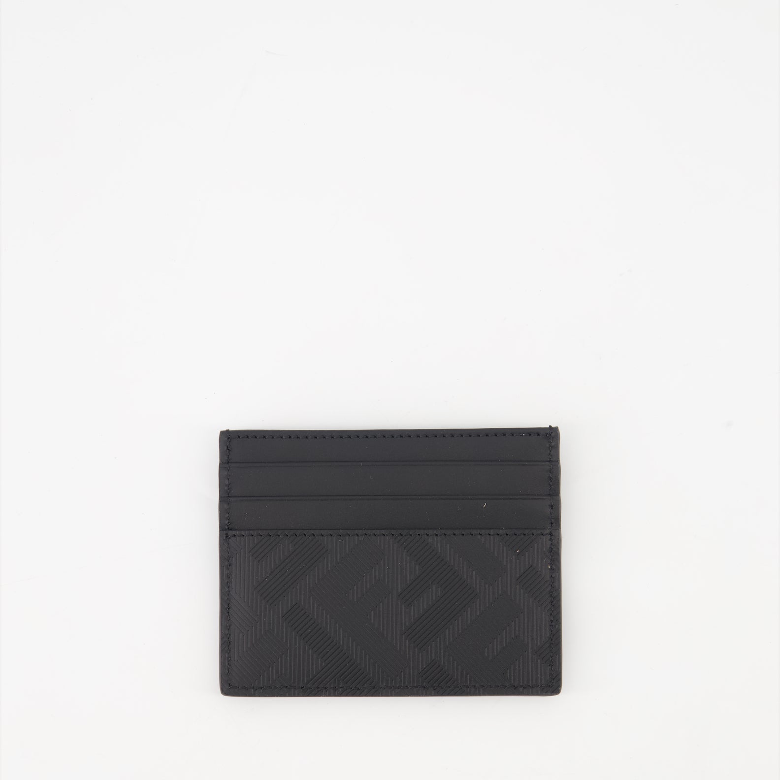 Small leather goods Porte-cartes en cuir Fendi Shadow Fendi Black Homme