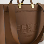 Bolsas tote Bolsa Tote Sunshine Fendi Marrom Femme