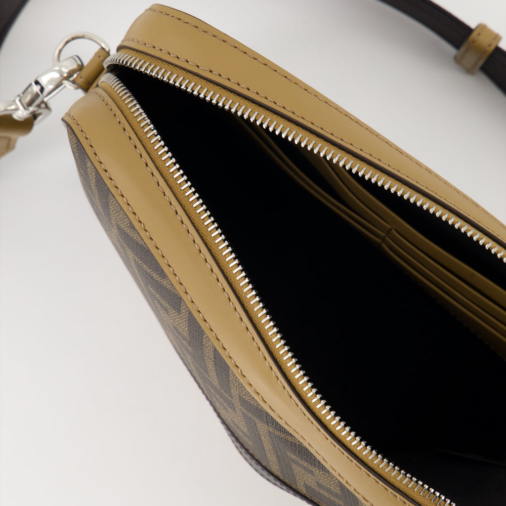 Pochettes Sac camera Fendi Diagonal Fendi Marron Homme