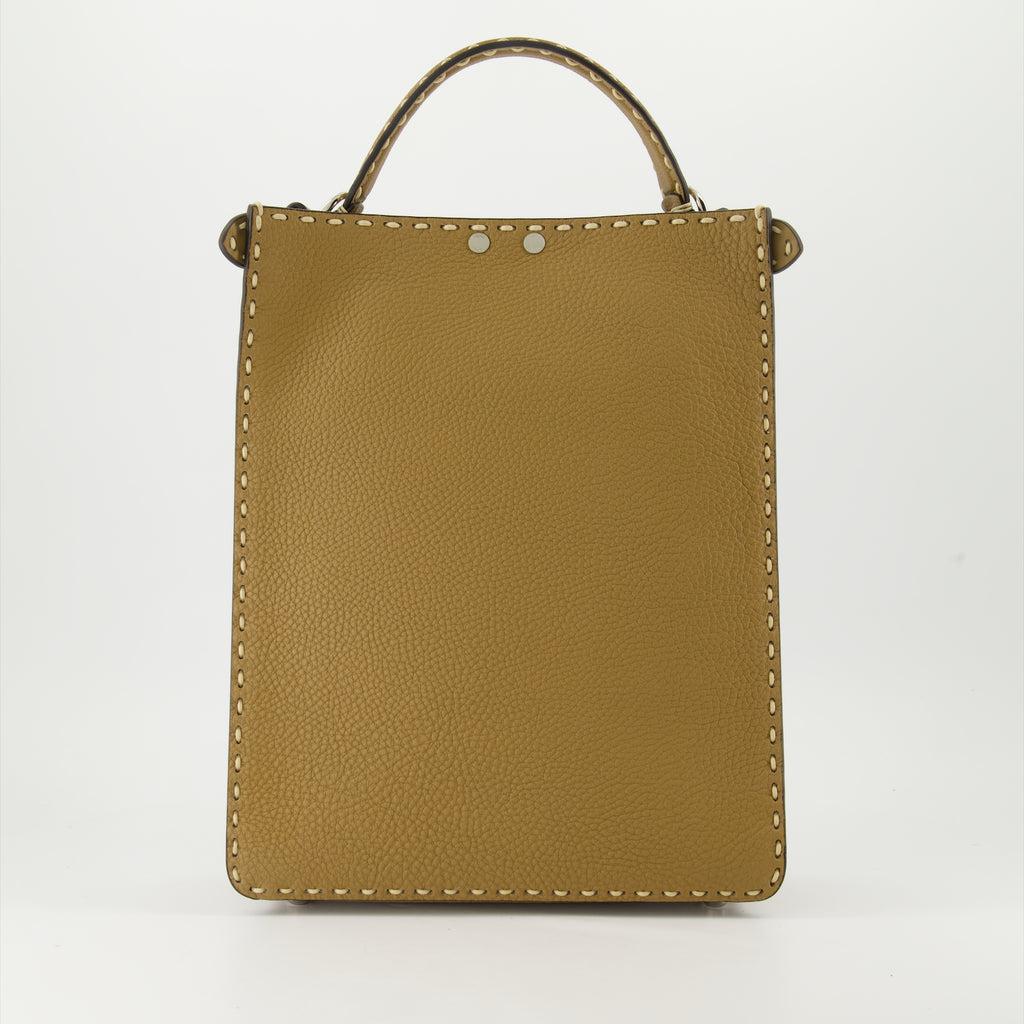 Sacs bandoulière Sac Peekaboo ISeeU X-Lite Fendi Beige Homme