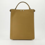 Sacs bandoulière Sac Peekaboo ISeeU X-Lite Fendi Beige Homme