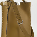 Sacs bandoulière Sac Peekaboo ISeeU X-Lite Fendi Beige Homme