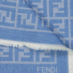 Lenços e luvas Châle FF Fendi Azul Femme
