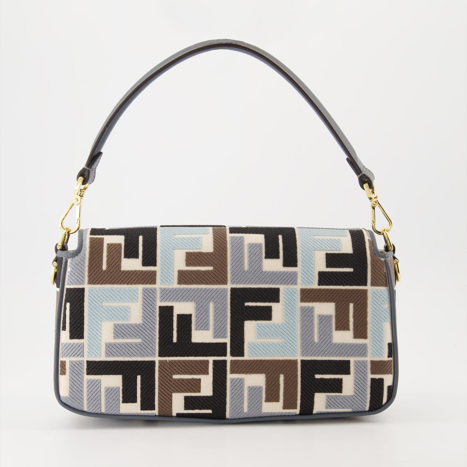Borse a mano e a spalla Sac Baguette Fendi Blu Femme