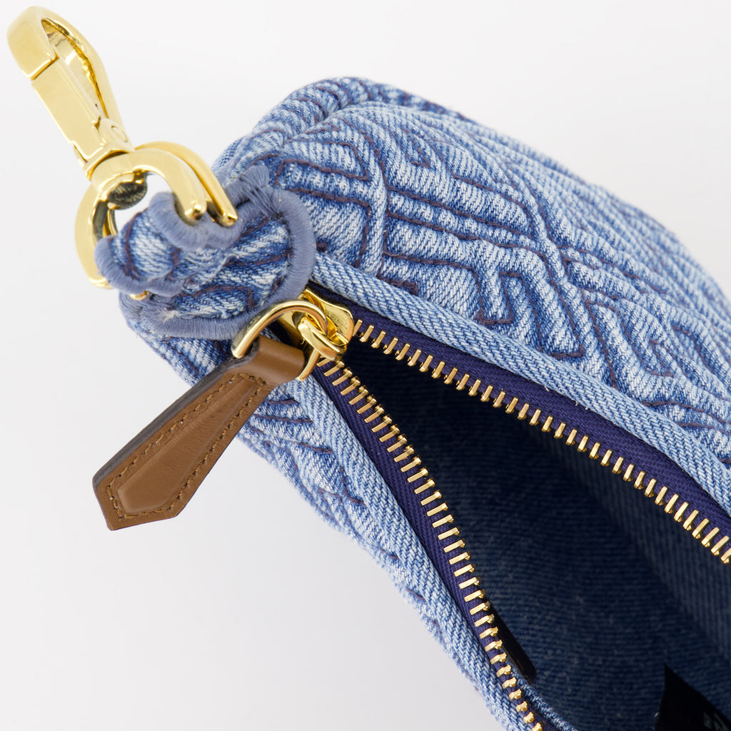 Sacs à main et épaule Sac Fendigraphy nano Fendi Bleu Femme