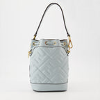 Borse secchiello Sac seau Mon Trésor Fendi Blu Femme