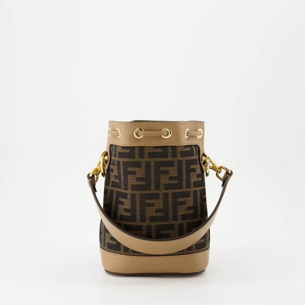 Beuteltaschen Sac seau Mon Trésor Fendi Braun Femme