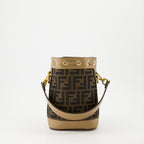 Beuteltaschen Sac seau Mon Trésor Fendi Braun Femme