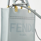 Bolsas de mão e de ombro Sac Sunshine Fendi Azul Femme