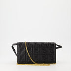 Umhängetaschen Baguette Chain Wallet Fendi Schwarz Femme