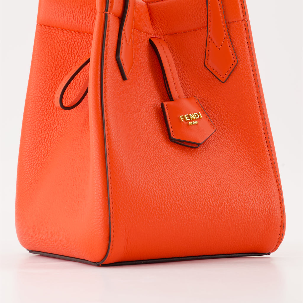 Borse secchiello Sac Origami Fendi Arancia Femme