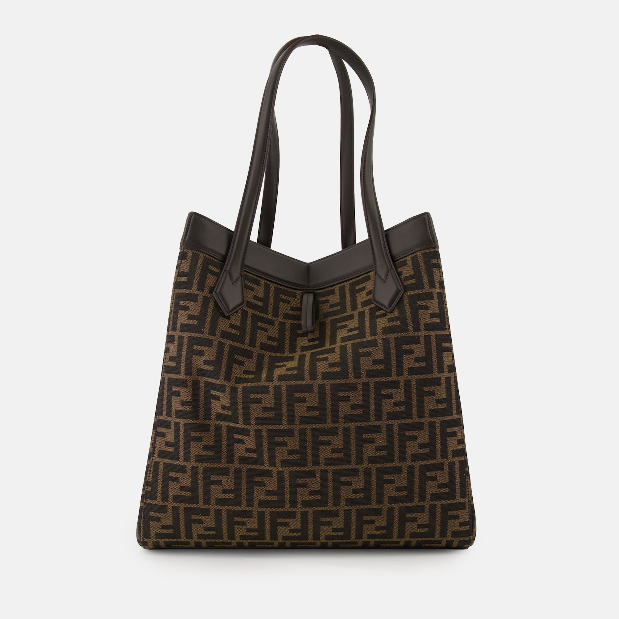 토트백 Sac Fendi Origami Fendi 갈색 Femme
