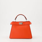Handbags and shoulder bags Sac Peekaboo ISeeU Fendi Red Femme